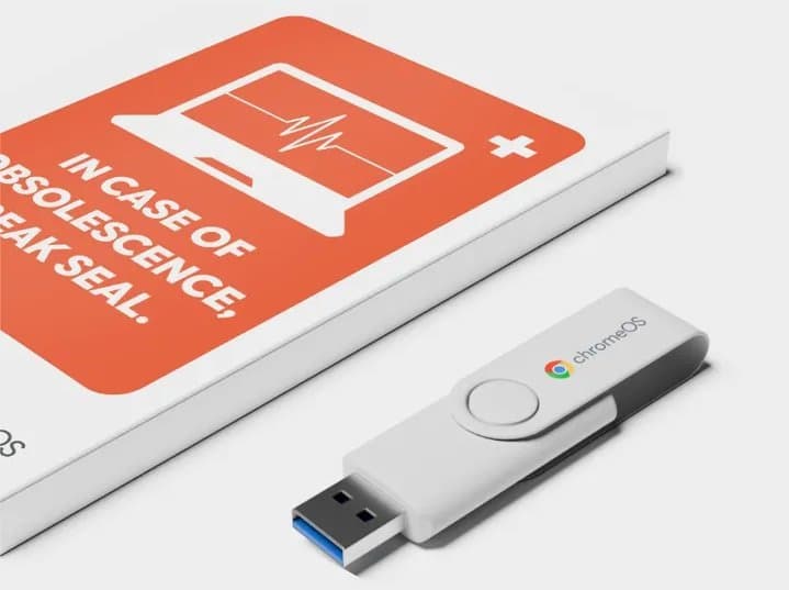 Google's $3 ChromeOS Flex USB Drive Makes Old PCs Chromebook-Ready