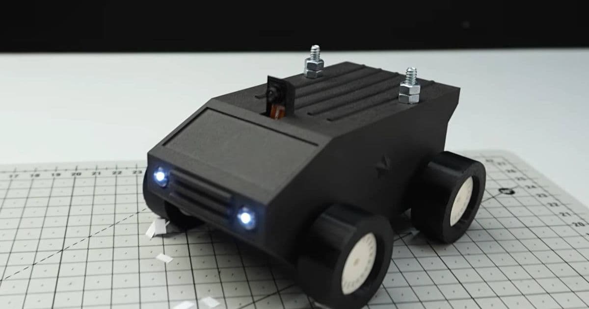 This $30 ESP32 project lets you drive a tiny spy car with a live camera