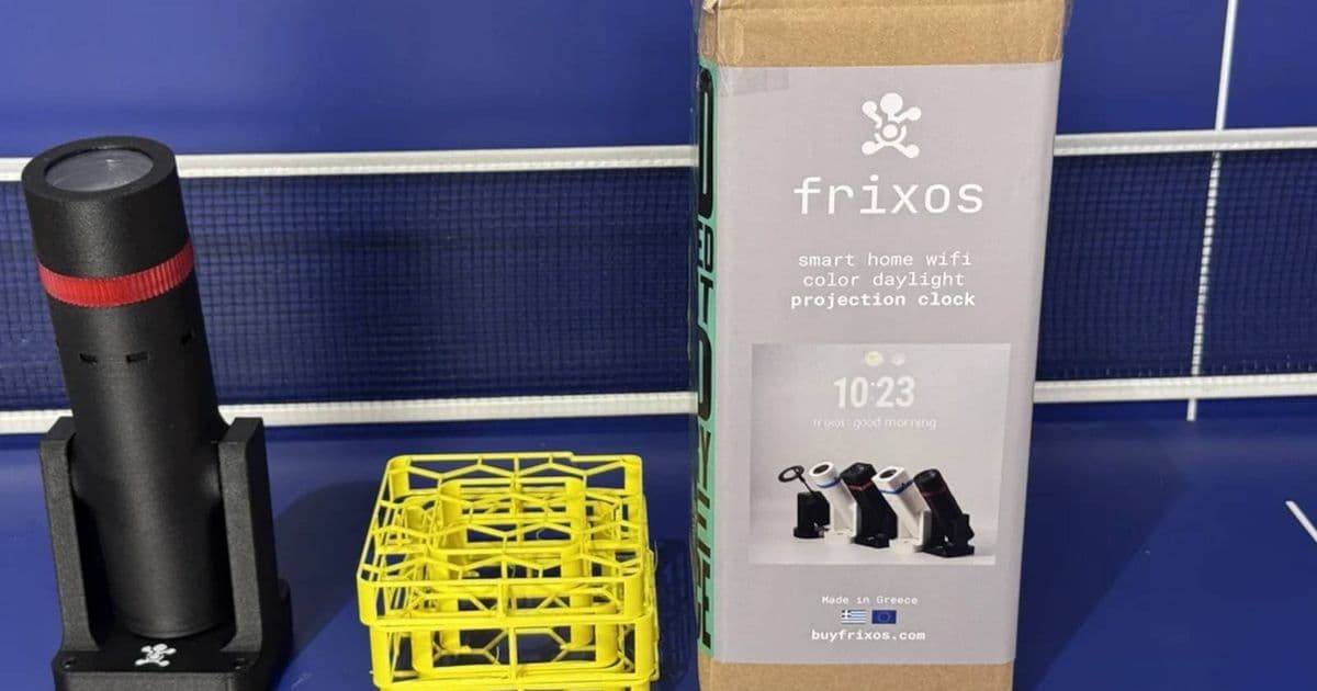 This amazing ESP32 projector integrates with Home Assistant and displays whatever you want