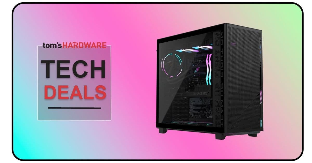 RTX 5070 Ti Gaming Desktop Deal: $300 Off Gigabyte Aorus Prime 5 Build
