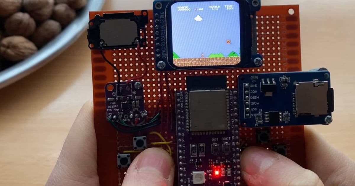Build Your Own Tiny NES Emulator with ESP32-S3