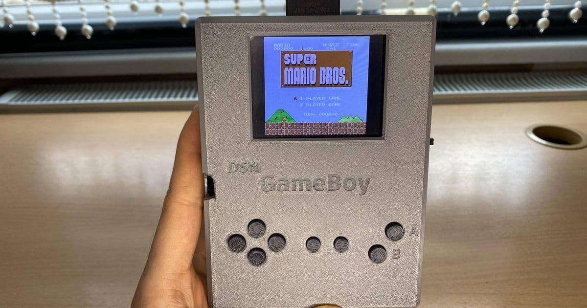 Build Your Own NES Handheld with ESP32-S3: A DIY Gaming Console Project