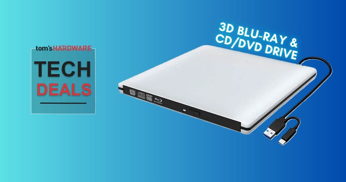 TROPRO External 3D Blu-ray Drive Hits 43% Discount - Perfect for 4K Media and Legacy Discs