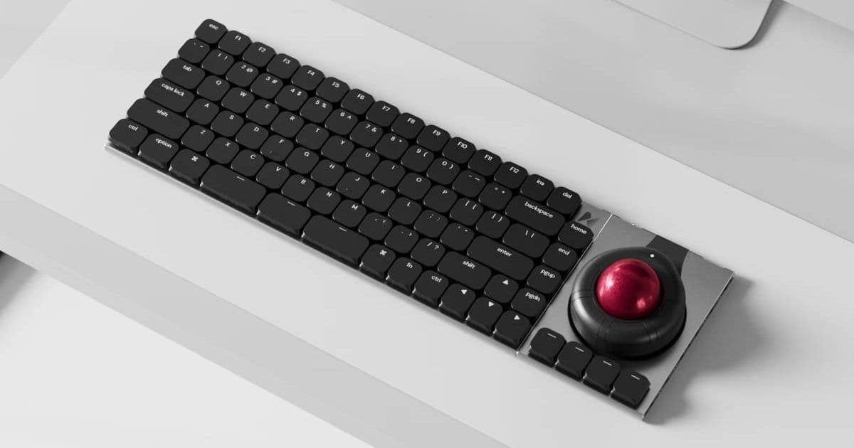 This modular keyboard looks like it came from the future