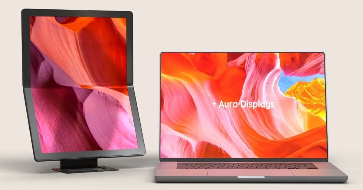 Aura Single Flex Pro brings a foldable 13.3‑inch OLED monitor to the portable‑screen market