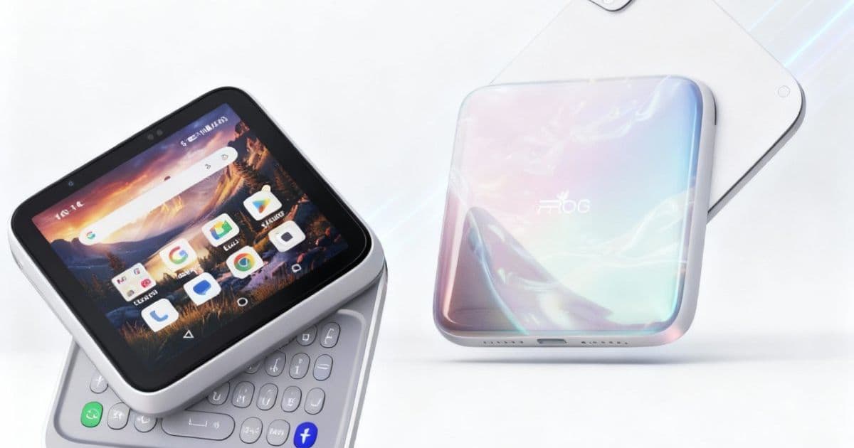Frog RS1 Square Android Phone Revives Motorola Flipout's Flip-Out Design