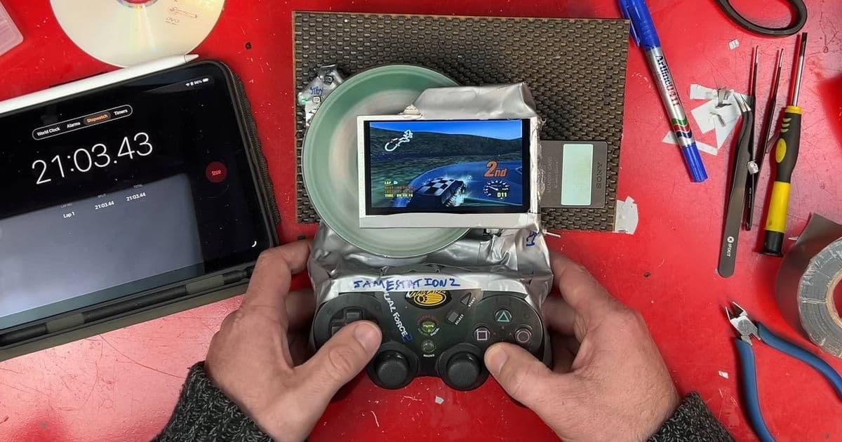 Inside the JameStation 2: A PS2 Handheld Built Around a Buzz‑Saw‑Style Disc Drive