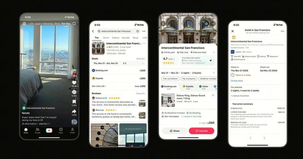 TikTok Expands Beyond Social Media with TikTok GO Travel Service Launch in Key Markets