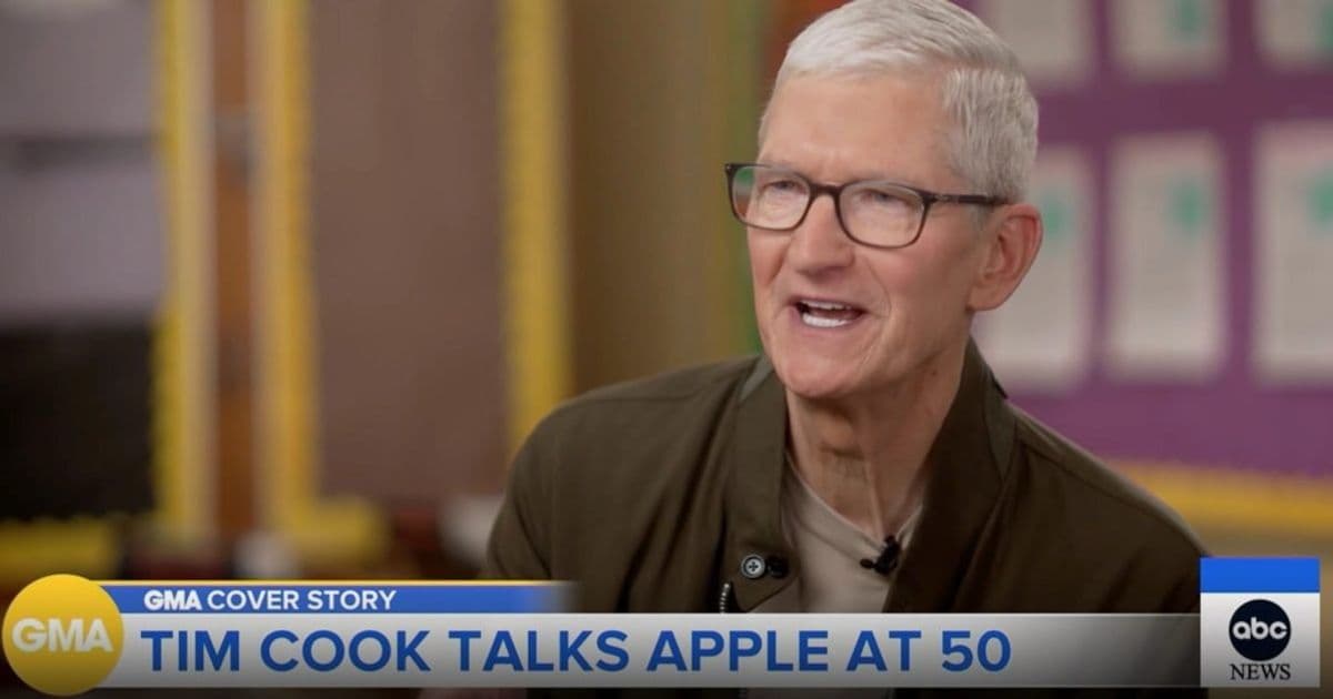 Tim Cook Reflects on Apple's 50-Year Legacy, Addresses Tariffs and Future Plans