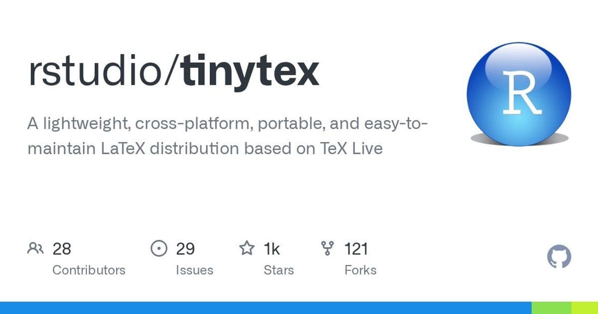 TinyTeX Revolutionizes LaTeX: A Featherweight Distribution That Actually Works