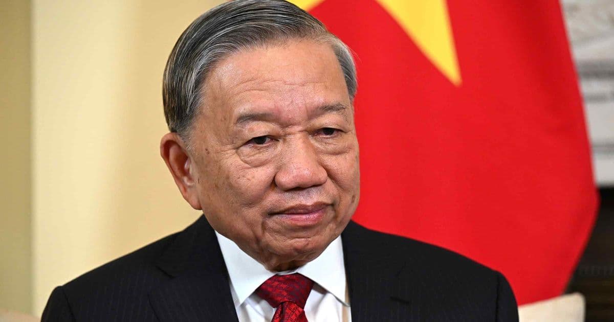 Vietnam's To Lam Heads to China as Regional Tensions Simmer