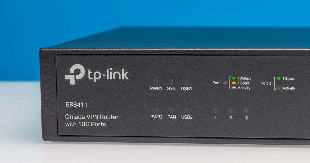 TP-Link Omada VPN Gateway ER8411 Review: 10Gbps Performance with Enterprise Features
