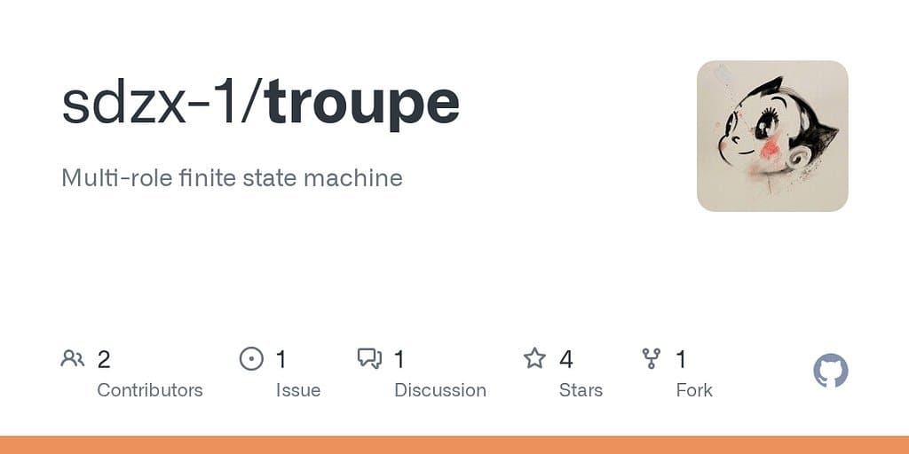 Troupe: Orchestrating Complex Systems with Multi-Role State Machines