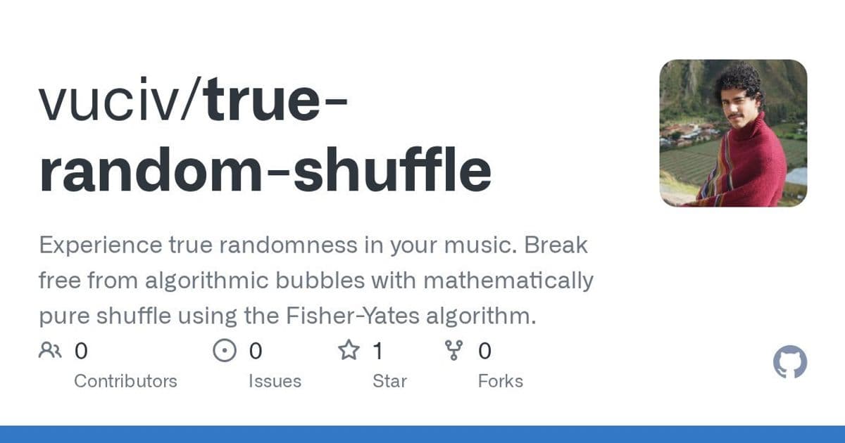 True Shuffle: Breaking Music's Algorithmic Bubbles with Cryptographically Secure Randomness