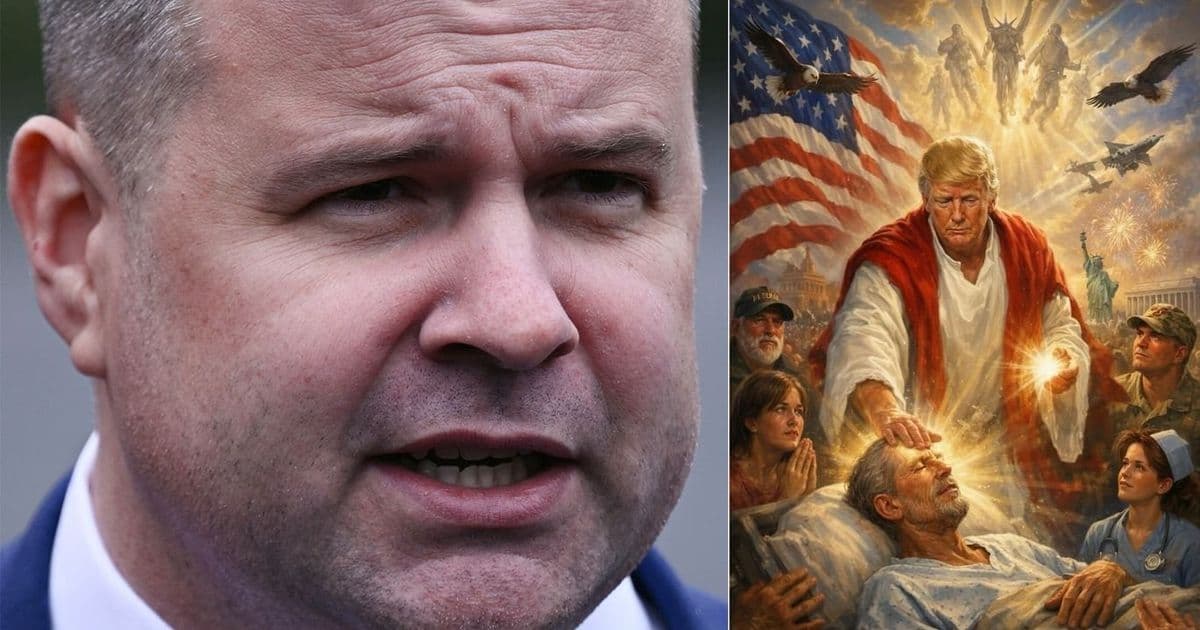 Trump Discussed Controversial 'Jesus' Meme with Bill Pulte Before Posting, Sources Say