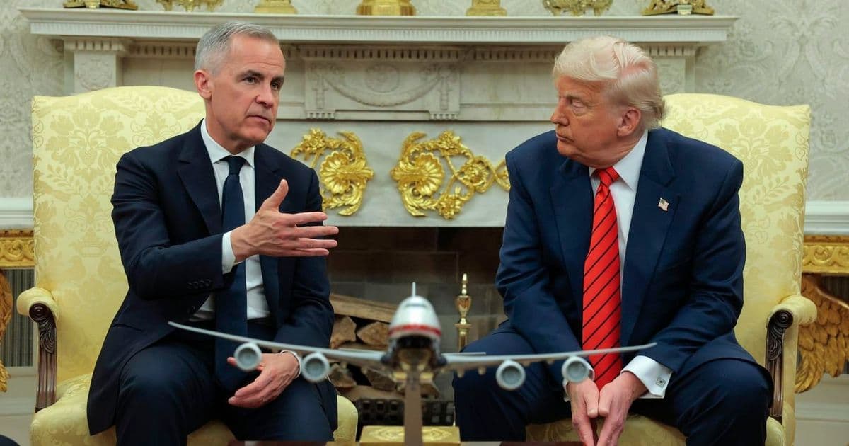 Trump escalates Carney feud after Davos dust-up