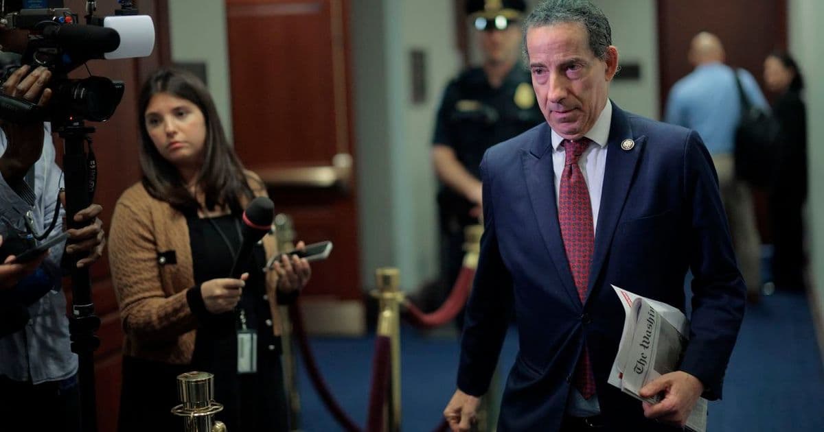 Jamie Raskin Alleges Trump Appears 'More Than a Million Times' in Unredacted Epstein Files