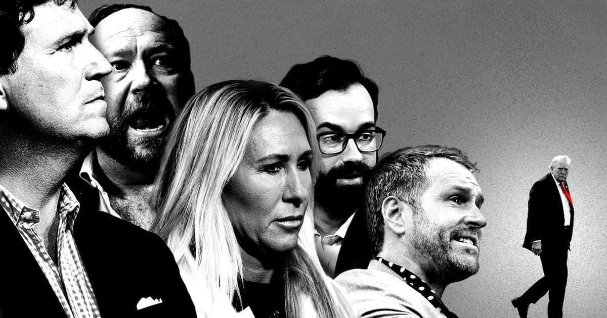 Trump's MAGA Media Empire Faces Collapse as Key Figures Turn on Each Other