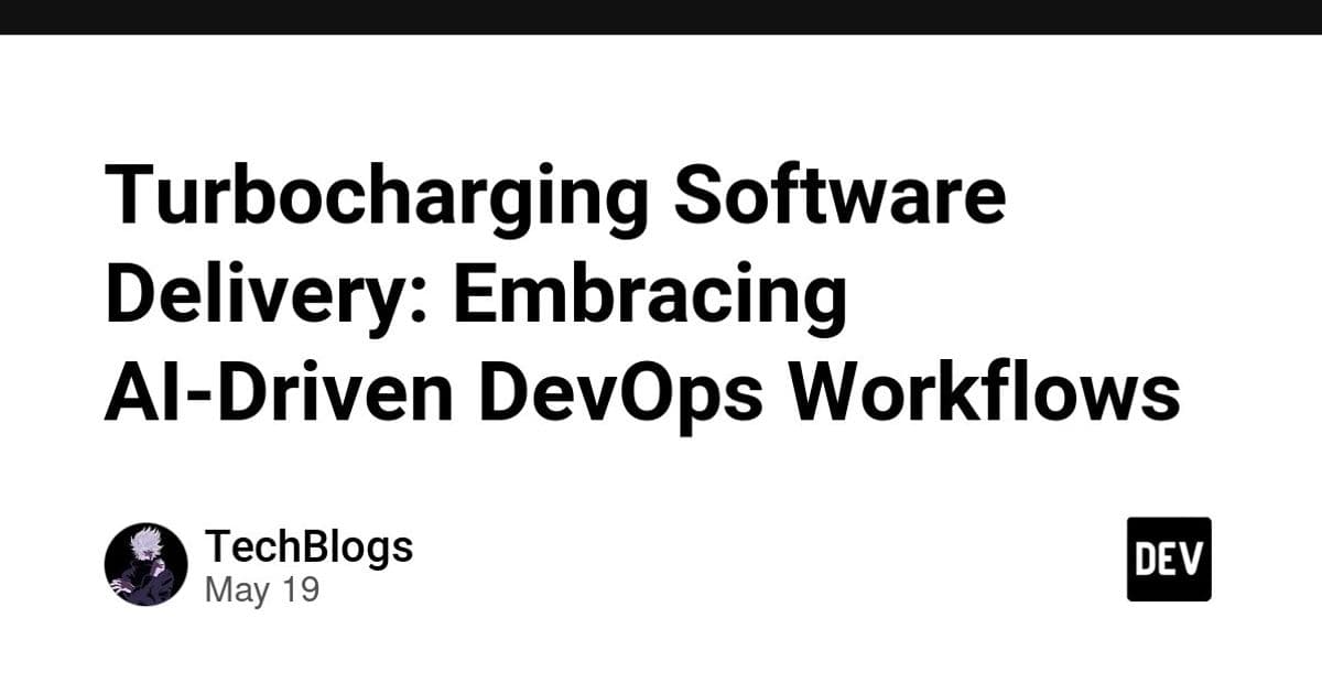 AI-Driven DevOps: Transforming Software Delivery Through Intelligent Automation
