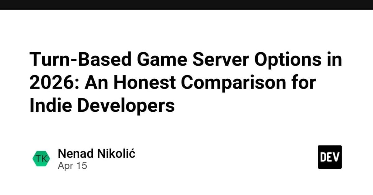 Turn-Based Game Server Options in 2026: An Honest Comparison for Indie Developers