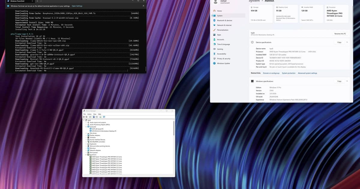 Ubuntu 26.04 LTS Leads Over Windows 11 In Creator Workstation Performance