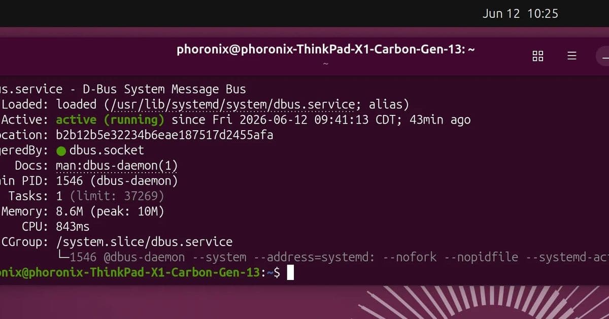 Ubuntu 26.10 Commits to Dbus-Broker, Seven Years After Fedora Made the Jump