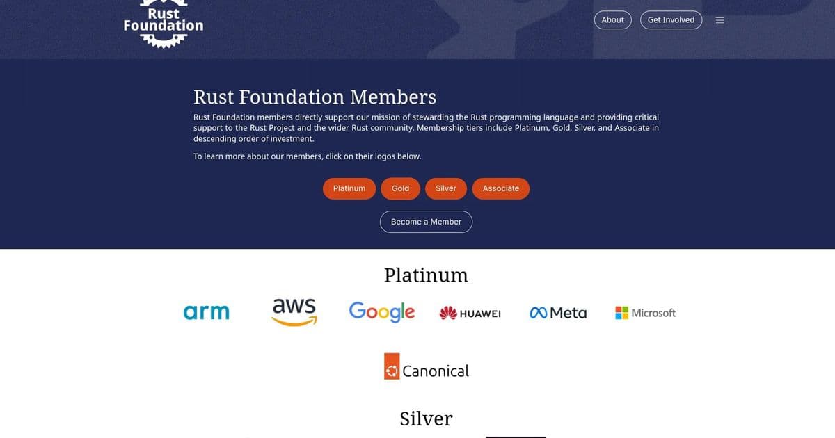 Ubuntu Maker Canonical Joins The Rust Foundation