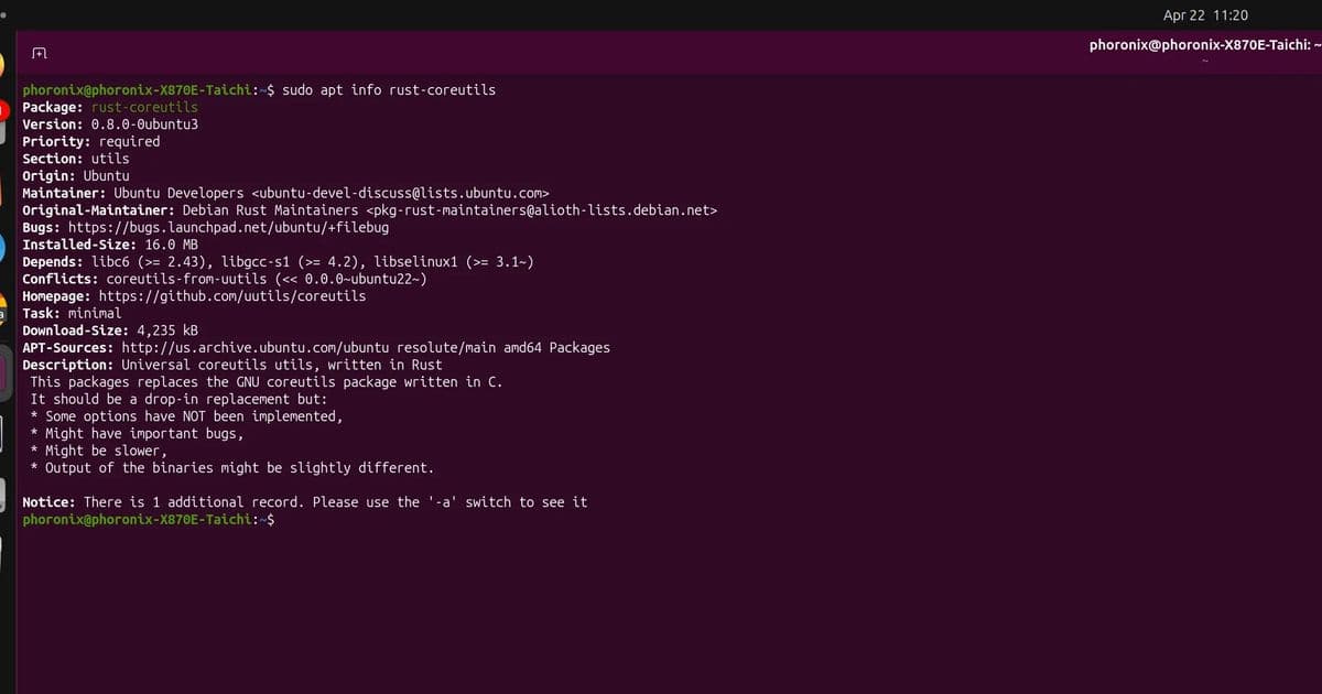 Ubuntu Rust Coreutils Security Audit Exposes 113 Issues, Full Transition Planned for 26.10