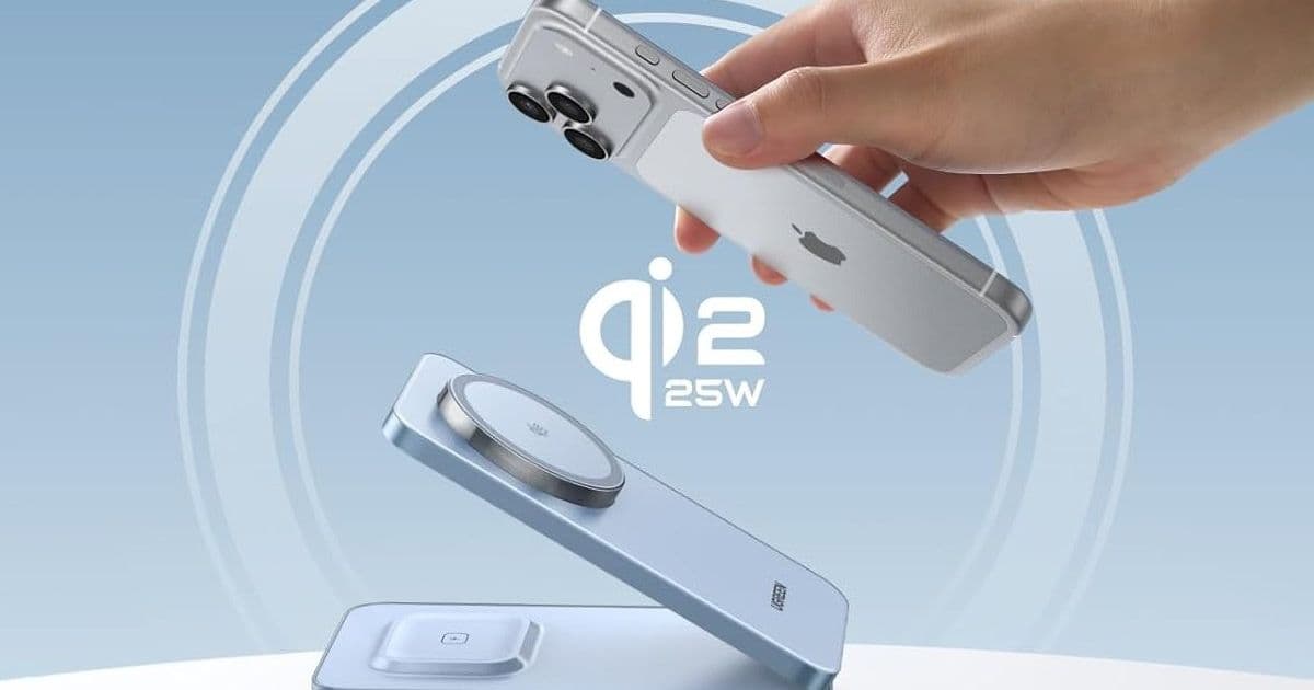 Ugreen Debuts MagFlow Qi2 25W Power Bank With Magnetic Folding Design