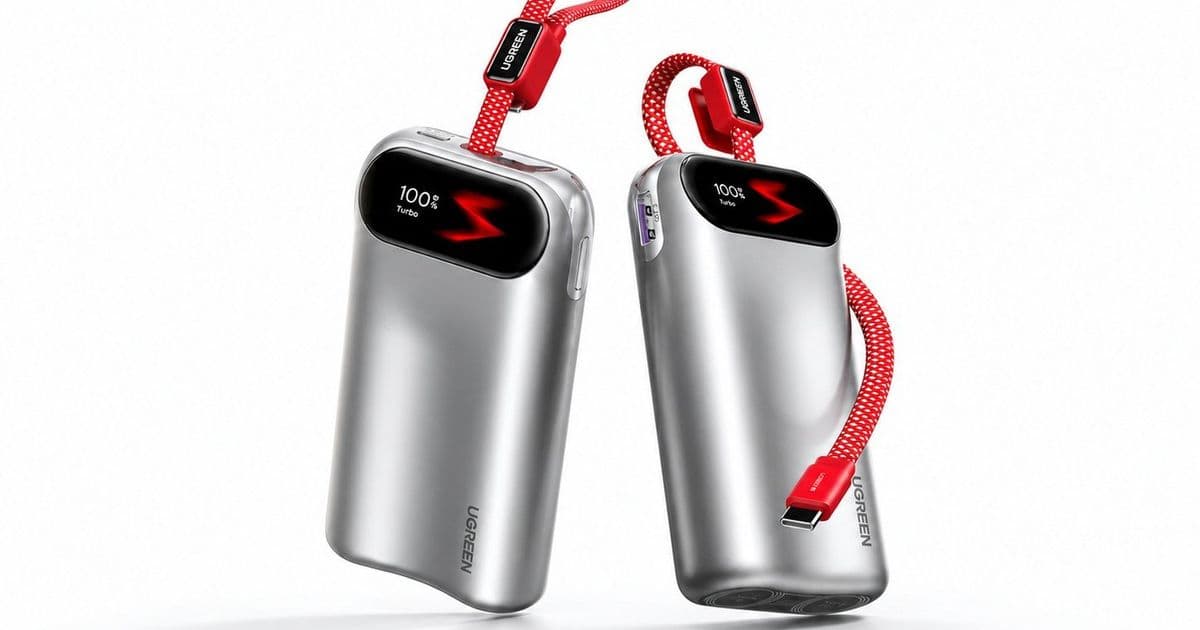 Ugreen PB610: Limited‑Edition 45 W Power Bank with Integrated Cable and Smart Display