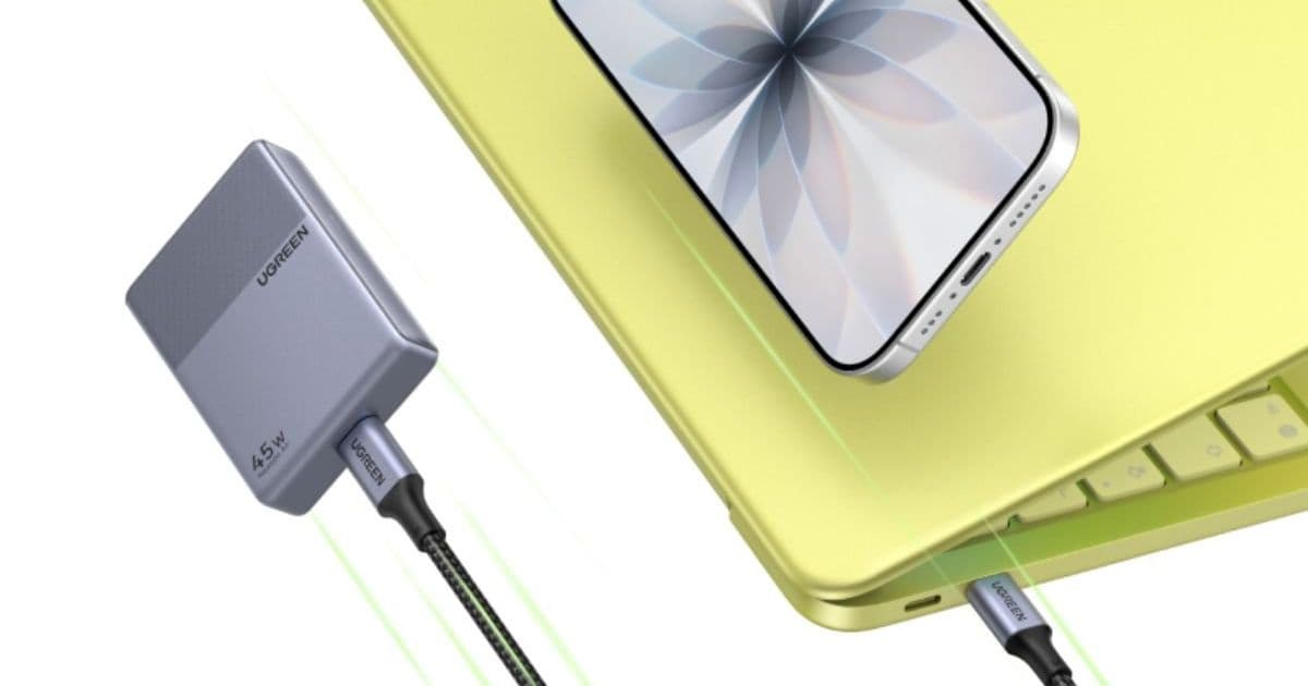 Ugreen Nexode Air 45W Charger Slim Arrives with Adaptive Power Management