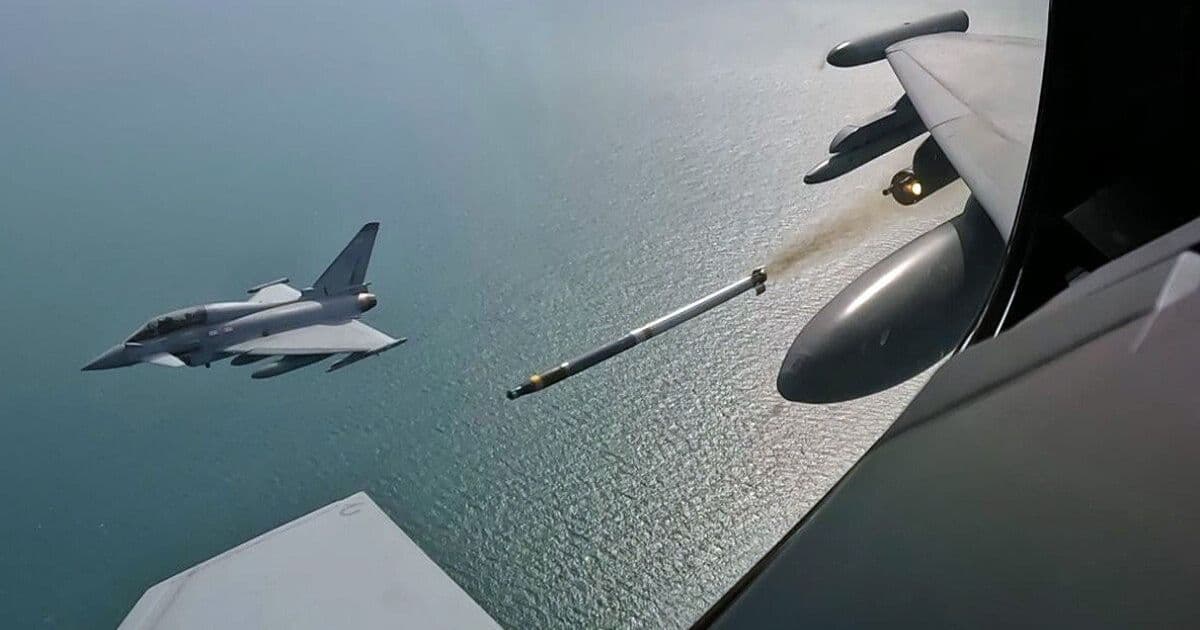 UK Typhoon Jets Receive Low‑Cost Laser‑Guided APKWS Rockets for Middle‑East Drone Defence