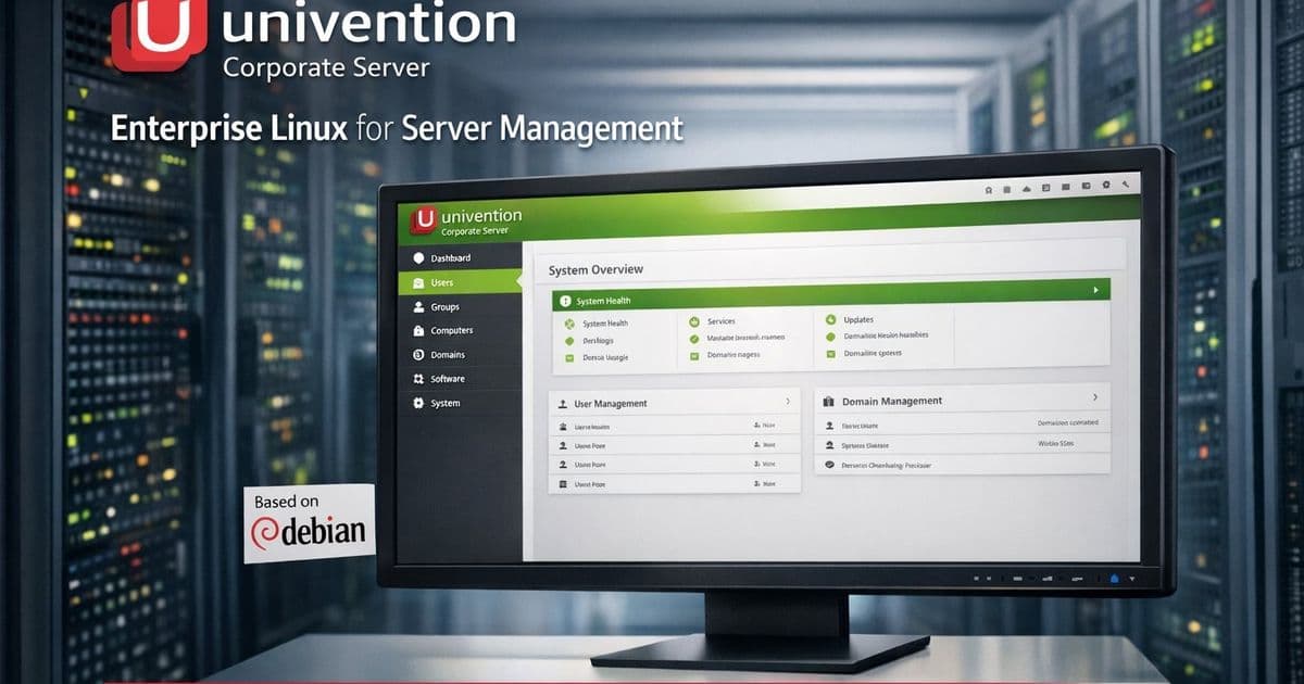 Univention Corporate Server 5.2-5 Introduces User Account Restoration and Enhanced Management Features
