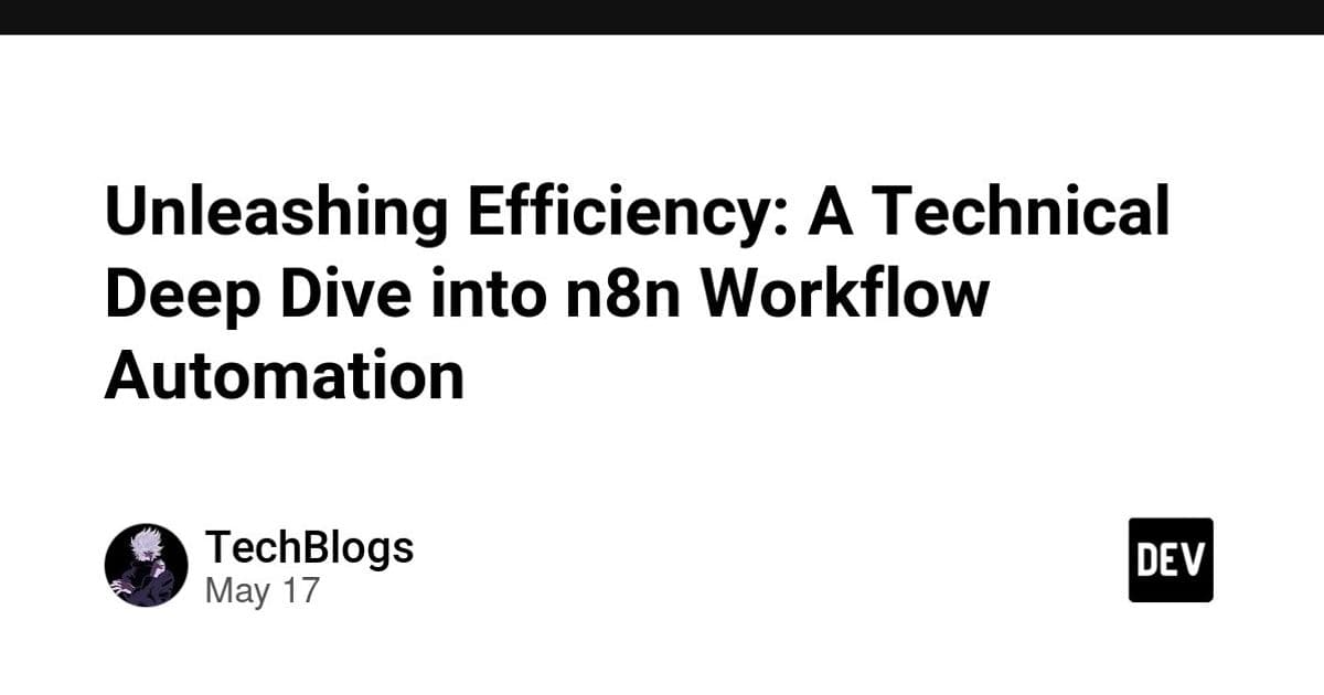 n8n: Distributed Workflow Automation - Architectural Trade-offs and Implementation Patterns