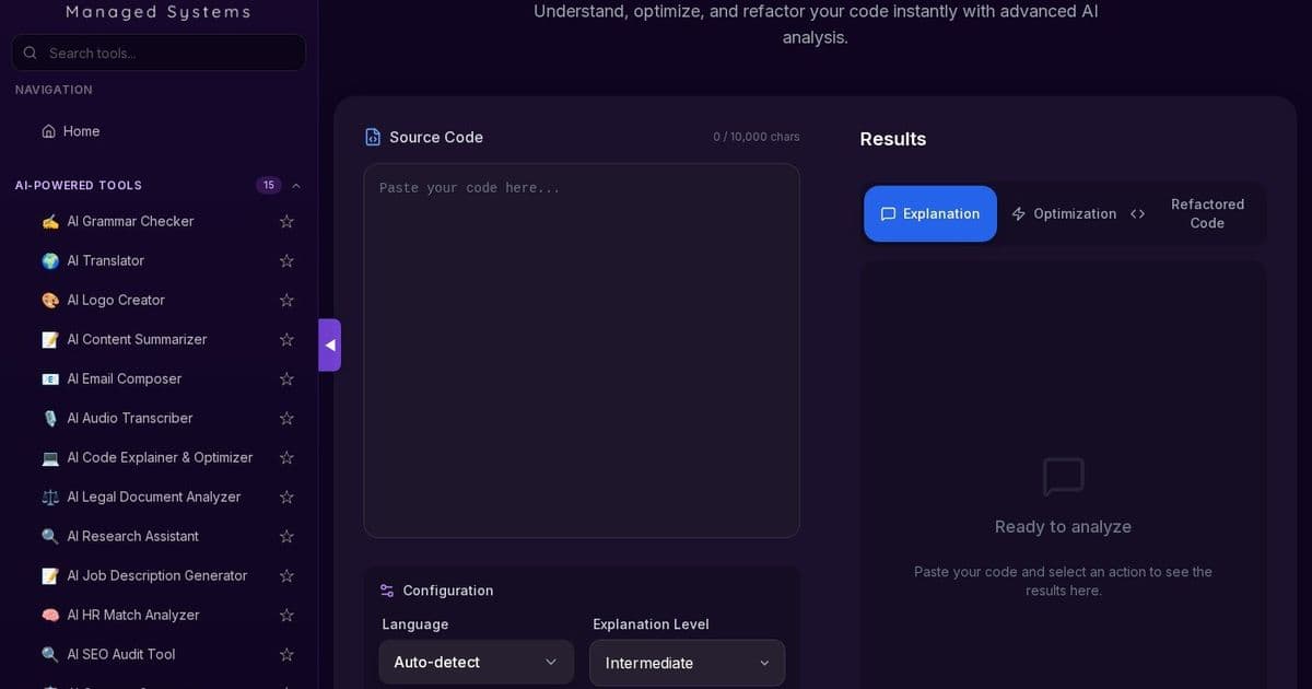 Unlock Code Clarity: LavX's AI Code Explainer & Optimizer Transforms Complex Logic
