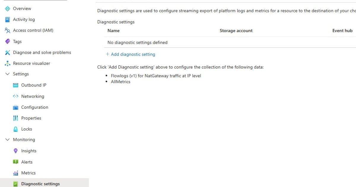 Azure NAT Gateway Flow Logs: Unlocking Outbound Traffic Visibility