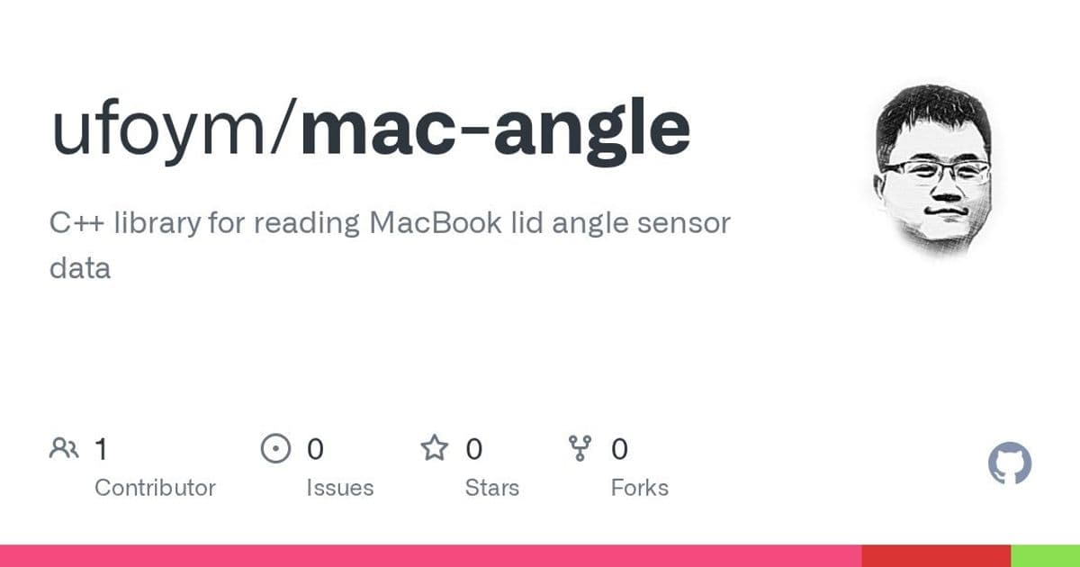 Unlocking MacBook Secrets: Reverse-Engineered C++ Library Accesses Hidden Lid Angle Sensor