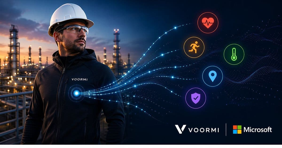 VOORMI and Azure IoT Bring Human Telemetry Into the Industrial Data Estate
