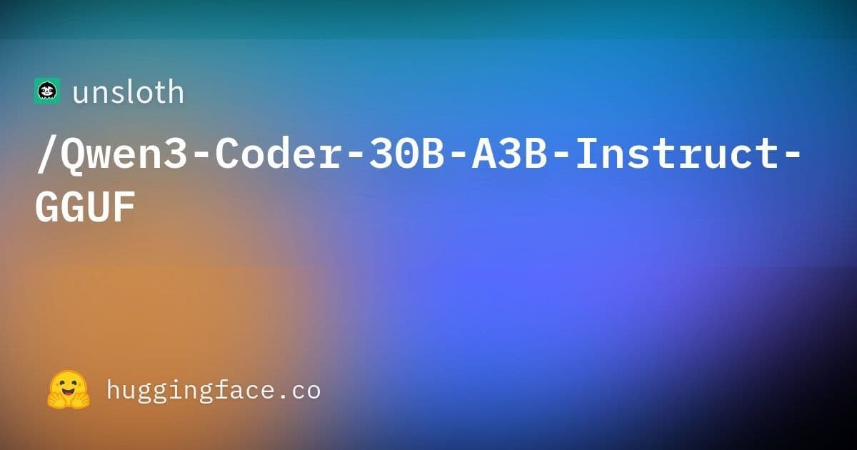 Unsloth Unleashes Dynamic GGUF 2.0: Quantum Leap in AI Model Quantization for Qwen3-Coder