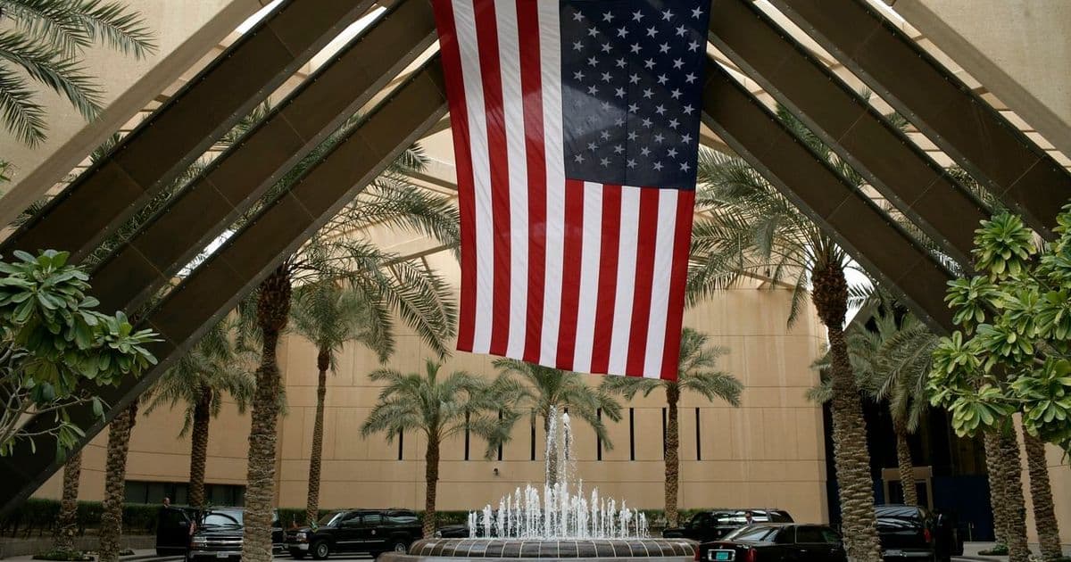 US Embassy in Riyadh hit by drones amid Iran fallout, Saudi officials say