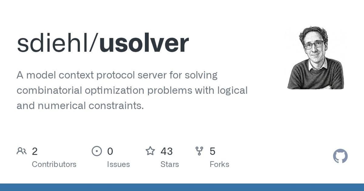 USolver Bridges AI and Optimization: Solving Complex Problems with Claude and Cursor