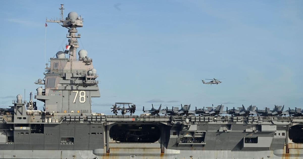 USS Gerald R. Ford Deploys to Caribbean: Nuclear Tech and Electromagnetic Innovation in the Drug War Spotlight