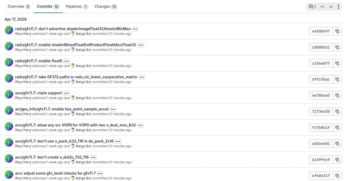 Valve's Linux Graphics Team Adds RDNA 4m Support to Mesa Drivers