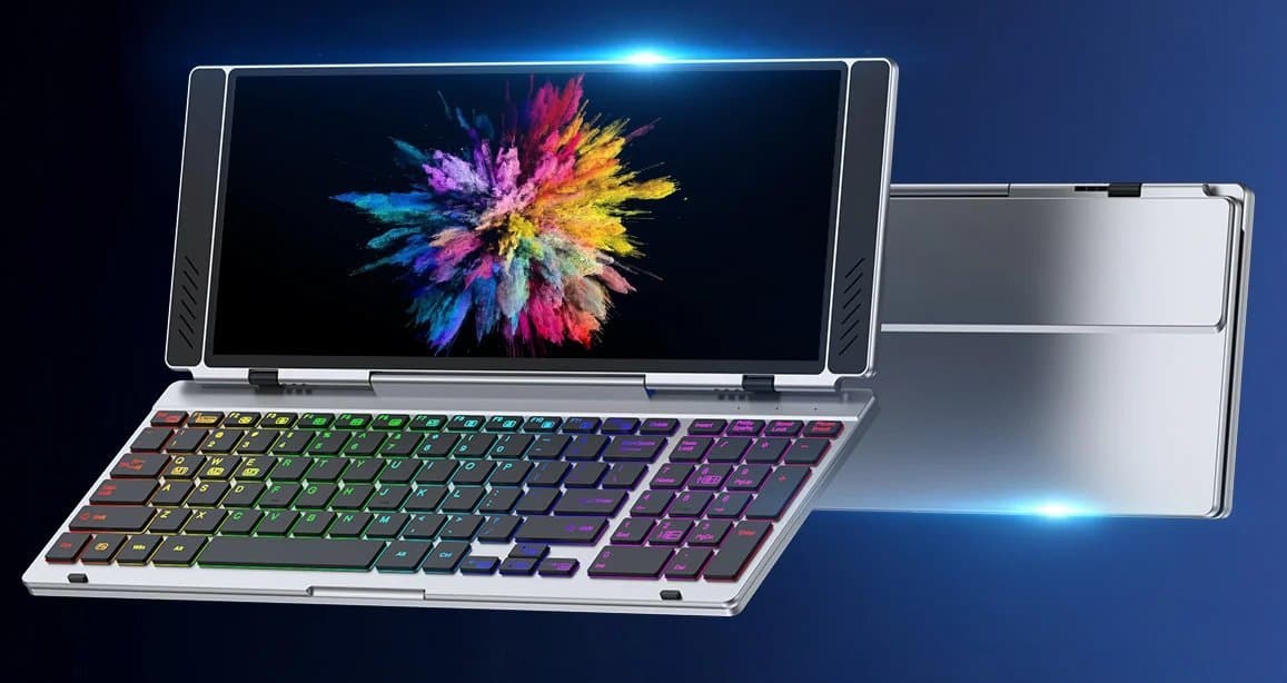 VitaLink Keyboard Blends Laptop and Desktop: 4K Touchscreen, RGB Keys, and Built-in Speakers in a Portable Package