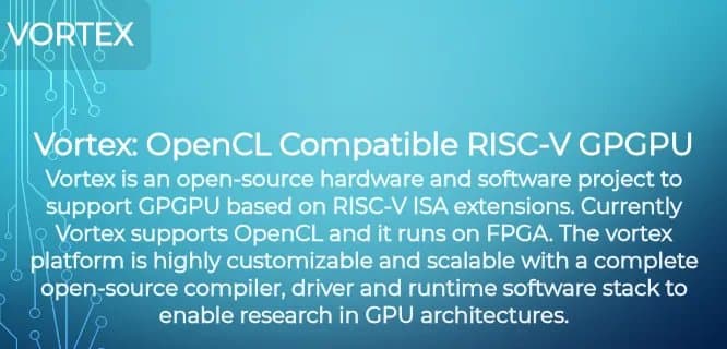 Vortex 3.0 Adds a Full 3D Pipeline to the Open-Source RISC-V GPU