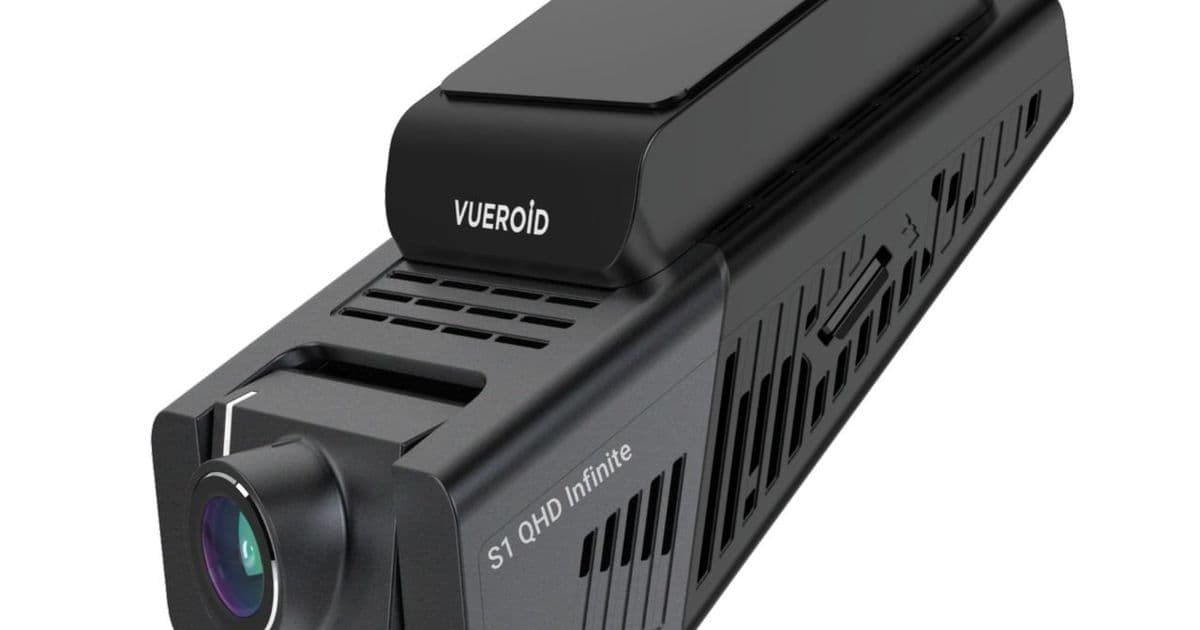 Vueroid S1 QHD Dash Cam Adds Plate Enhancement and Always-On GPS, Starting at $279.99