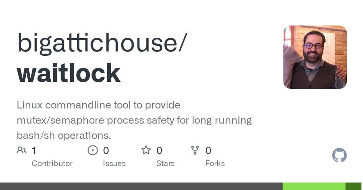 WaitLock: Revolutionizing Process Synchronization in Shell Scripts