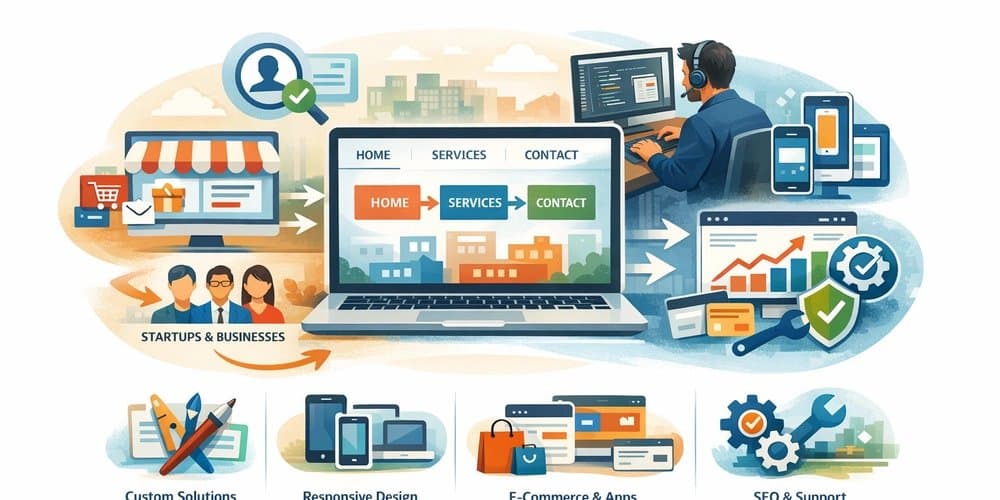 Building Practical Growth: A Systems View on Website Development in India