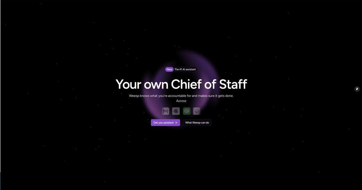 Weesp Emerges as AI Copilot for Enterprise Task Management, Promising to Eliminate Missed Follow-ups