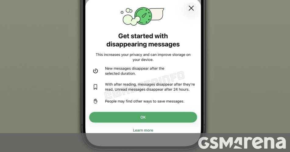 WhatsApp Starts iOS Beta Test of View‑Once Disappearing Messages